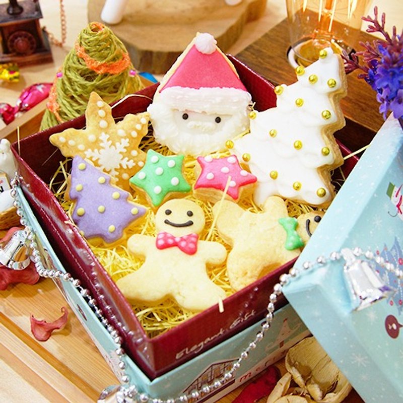 圣诞饼干礼盒BE5 - 手工饼干 - 新鲜食材 