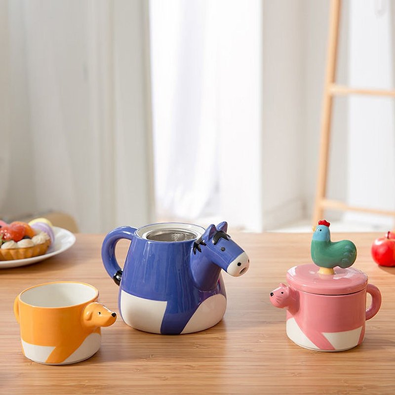 sunart 对杯壶组 - 不莱梅童话 - 茶具/茶杯 - 陶 紫色