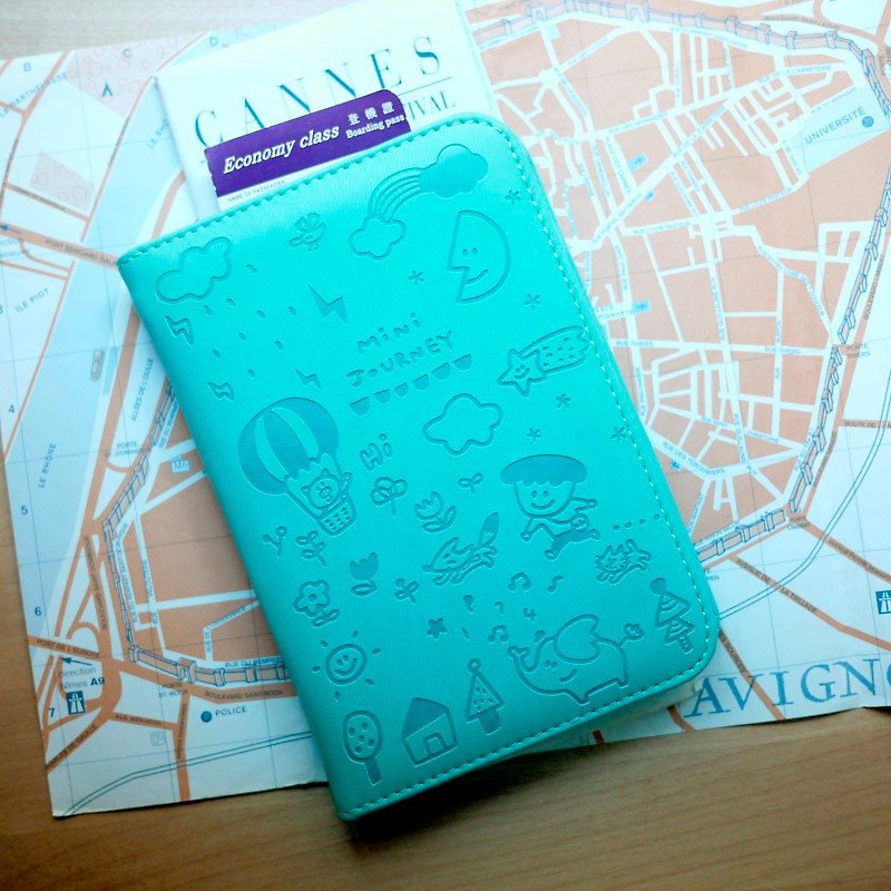 P714 Mini Journey护照套_湖水绿 - 皮夹/钱包 - 塑料 绿色
