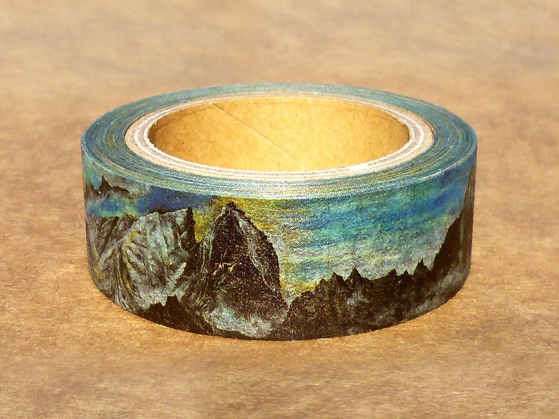 ✐ Liuyingchieh ✐ 美岩collection = 和纸胶带 Washi Masking Tape 15 mm x 10 m 原创山水风景纸胶带．旅行写生 - 纸胶带 - 纸 多色