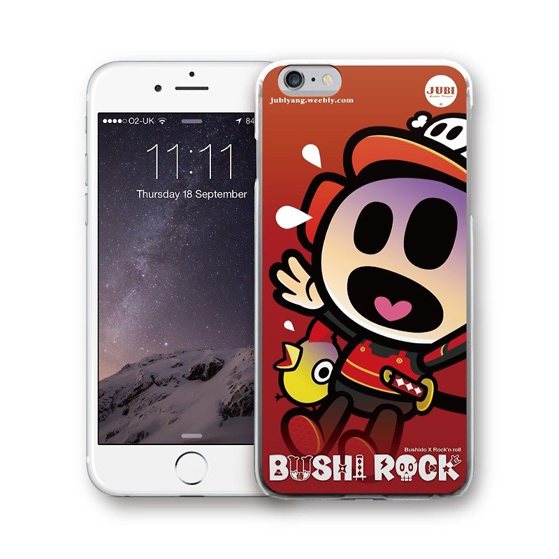 AppleWork iPhone 6/6S/7/8 原创设计保护壳 - JUBI PSIP-370 - 手机壳/手机套 - 塑料 红色