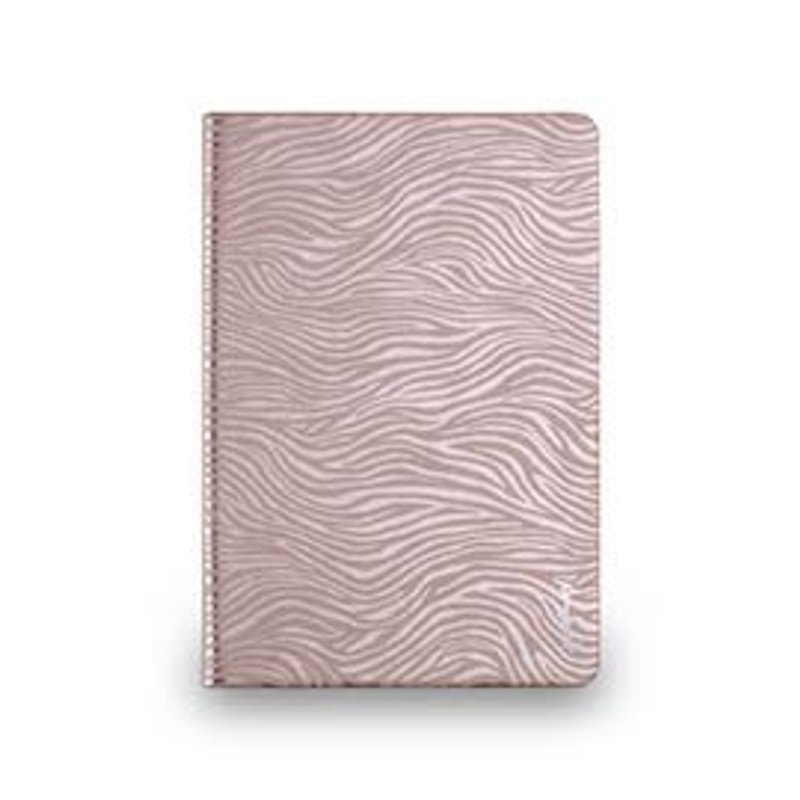 iPad mini 2&3 - Zebra Series-斑马纹对开式保护套-玫瑰金 - 平板/电脑保护壳 - 其他材质 粉红色