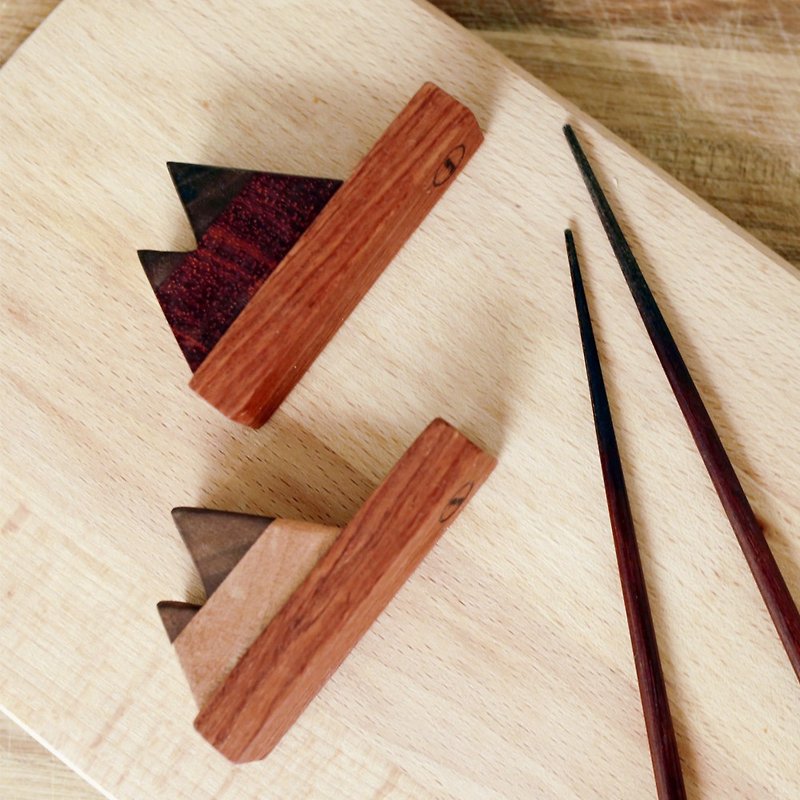 小山实木架(单个) - 厨房用具 - 木头 多色