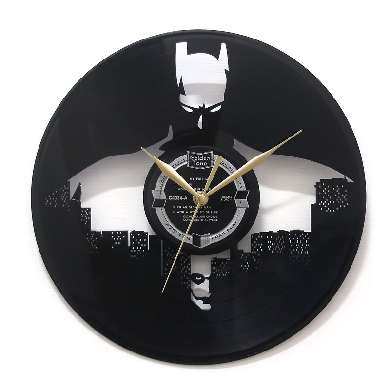 蝙蝠侠Batman-黑胶时钟 - 时钟/闹钟 - 其他材质 黑色