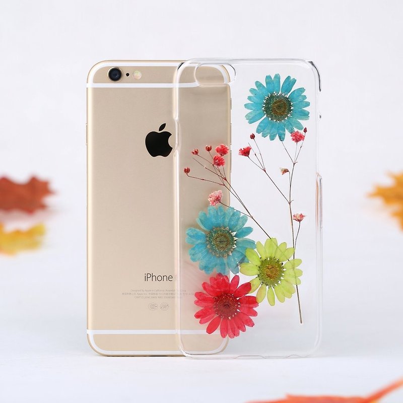 iPhone保护壳 Samsung押花手机保护壳 iPhone手机套 Clear iPhone Case Flower Samsung Case - 手机壳/手机套 - 其他材质 多色