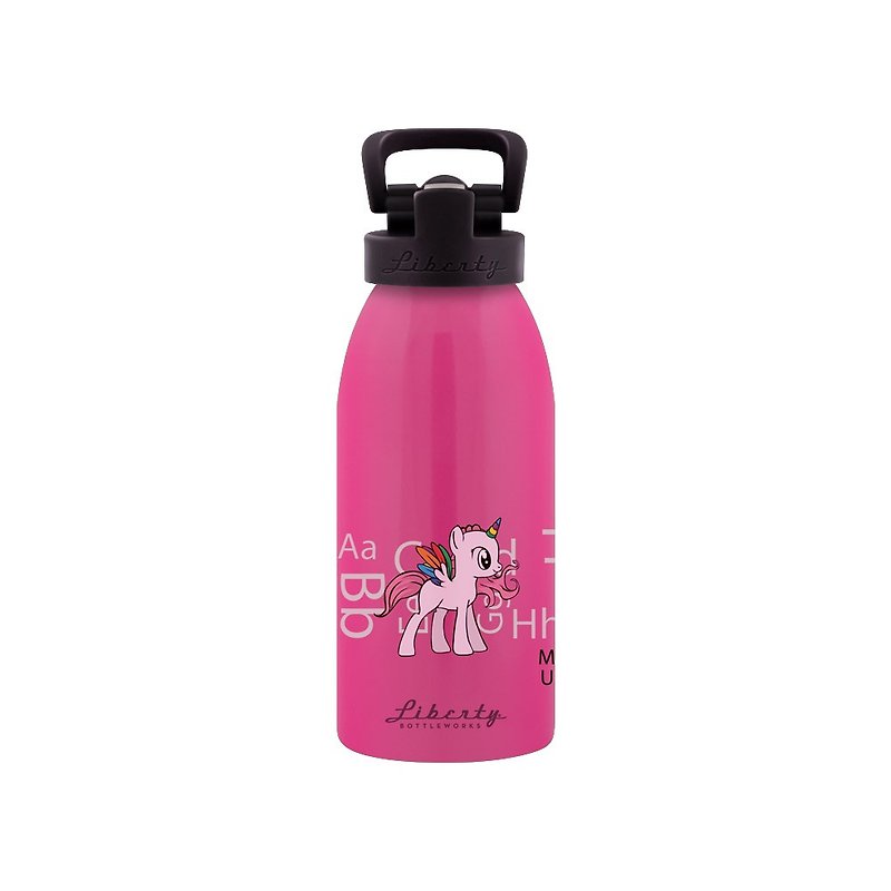 Liberty 全铝环保运动水杯-470ml-粉红小马/单一尺寸 - 水壶/水瓶 - 其他金属 粉红色