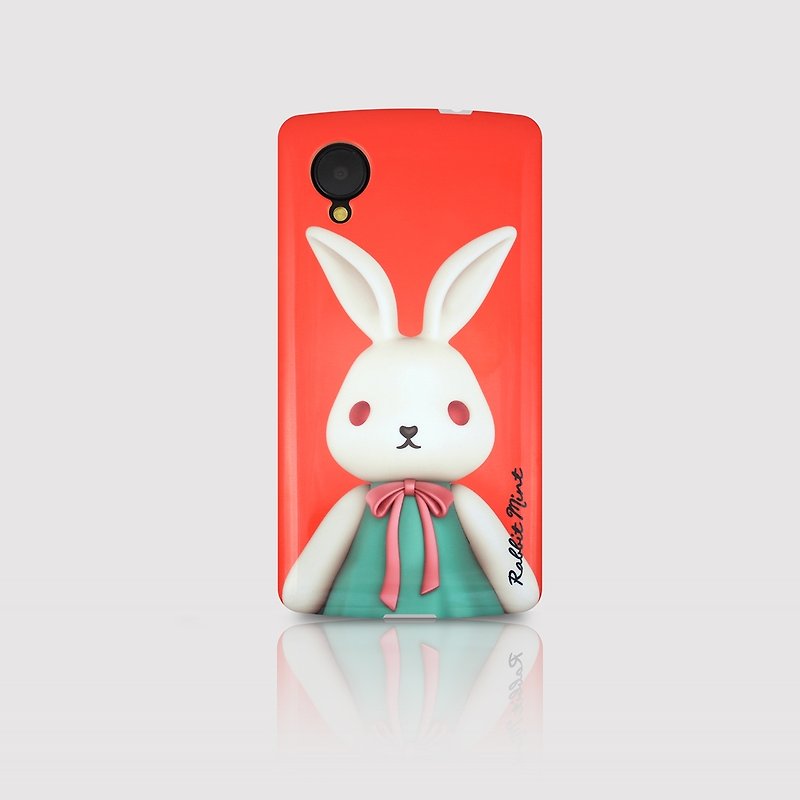 (Rabbit Mint) 薄荷兔手机壳 - 布玛莉 Merry Boo - LG Nexus 5 (M0001) - 手机壳/手机套 - 塑料 红色