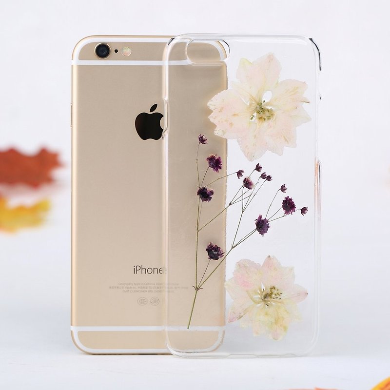 iPhone保护壳 iPhone保护套 Samsung手机保护壳 Flower iPhone Case Clear Samsung Galaxy Case - 手机壳/手机套 - 植物．花 多色