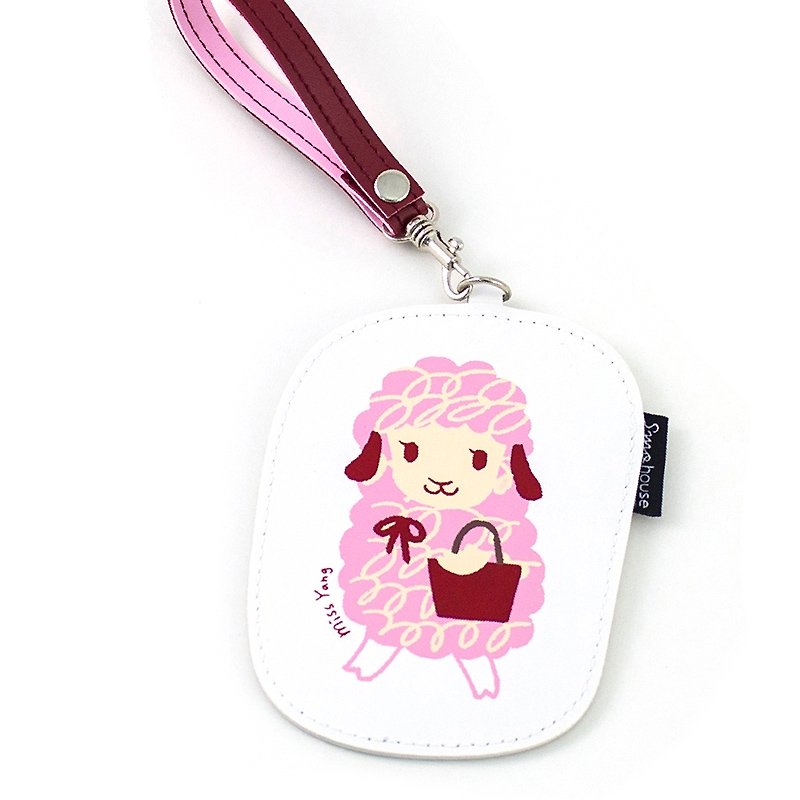 【BiBi】多用途票卡夹 : 杨小姐休假日 - 证件套/卡套 - 塑料 粉红色