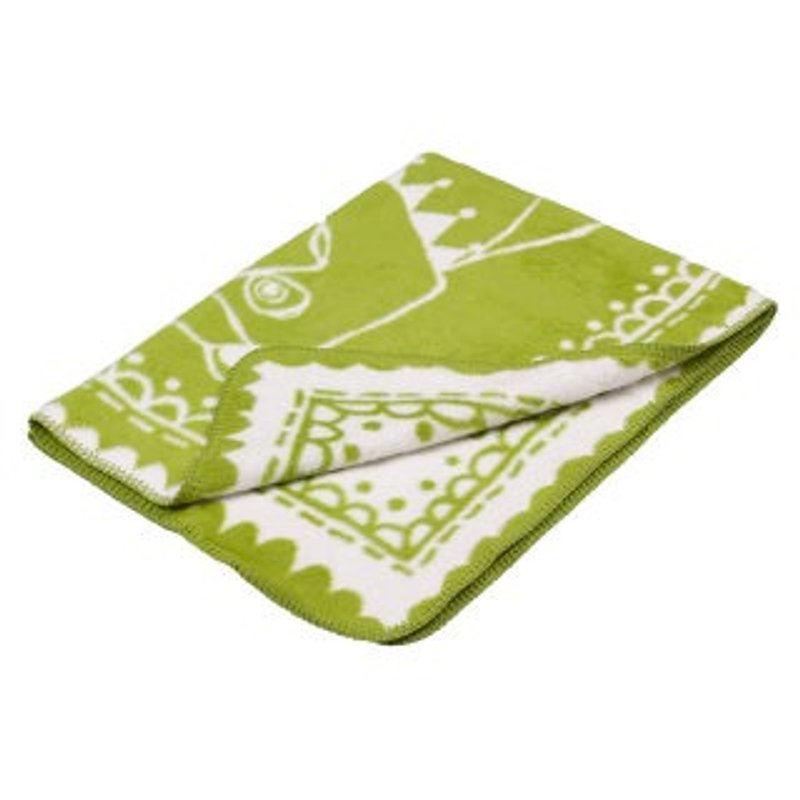 Fabulous Goose 超柔软刷毛棉毯 有机棉系列-马戏团小熊(青苹果) - 寝具 - 其他材质 绿色