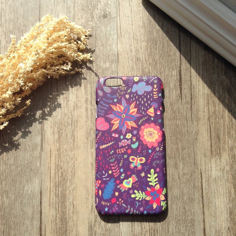 D.W.L'S LITTLE SHOP-[SPRING］可爱 花 缠绕画 iPhone 6/ 6s  手機殼／背壳 - 手机壳/手机套 - 塑料 多色