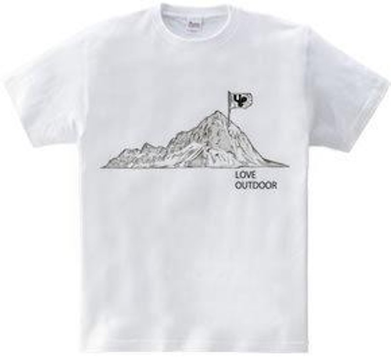 山脈（5.6oz） - 男装上衣/T 恤 - 其他材质 