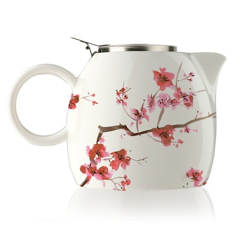 Tea Forte 普格陶瓷茶壶 - 樱花 Cherry Blossoms - 厨房用具 - 瓷 