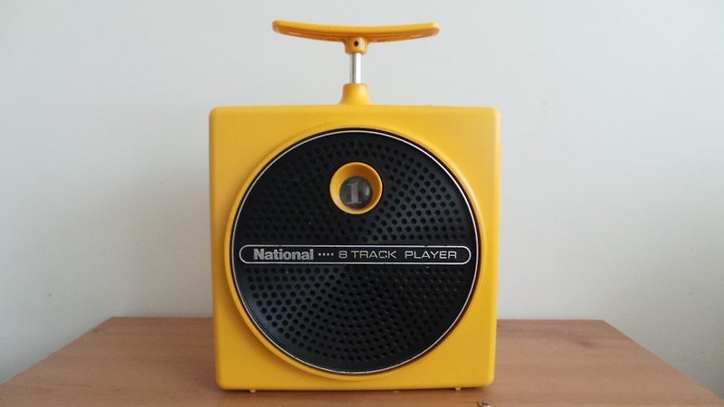 1970 Panasonic 8厘米 播放器 - 摆饰 - 其他材质 黄色