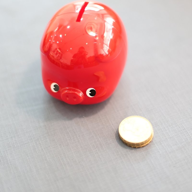 CoBuTa 小猪扑满-红色 - 摆饰 - 塑料 红色