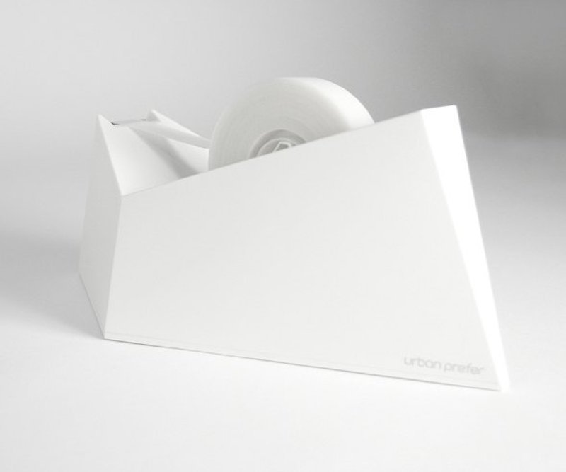 纸折胶带台(L) - 白 - 其他 - 塑料 白色