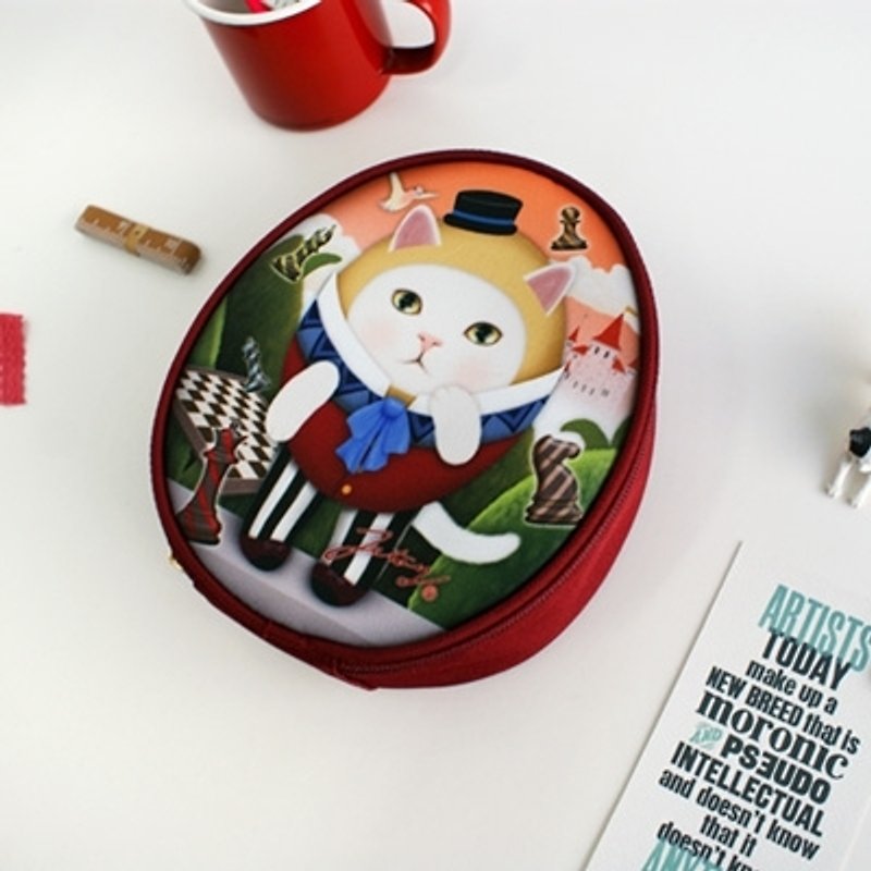 Jetoy,Choo Choo甜蜜猫R系列化妆包_Humpy J1302701 - 化妆包/杂物包 - 防水材质 多色