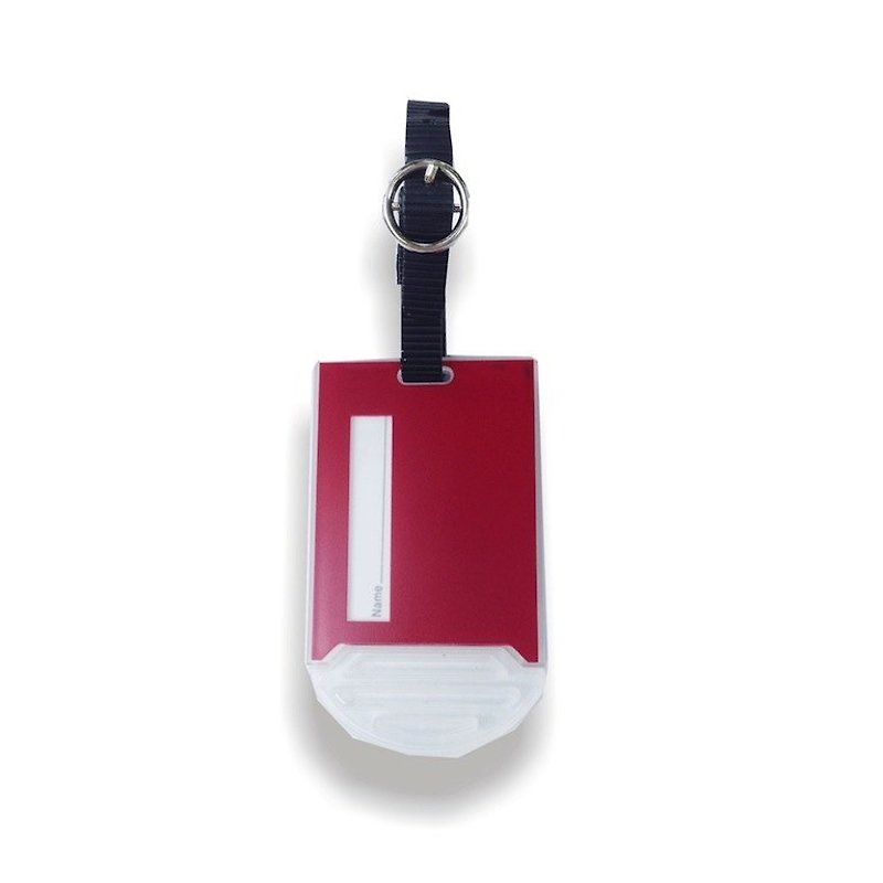 古堡系列行李吊牌 - 动感红 - 证件套/卡套 - 塑料 红色