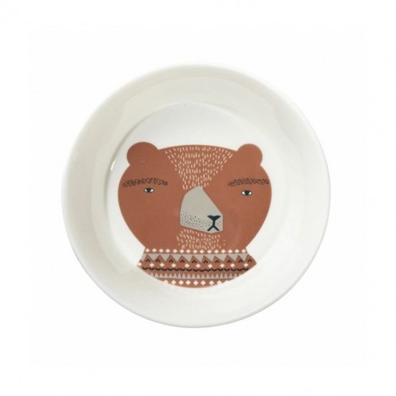Daddy Bear 骨瓷餐碗-大 | Donna Wilson - 碗 - 瓷 白色