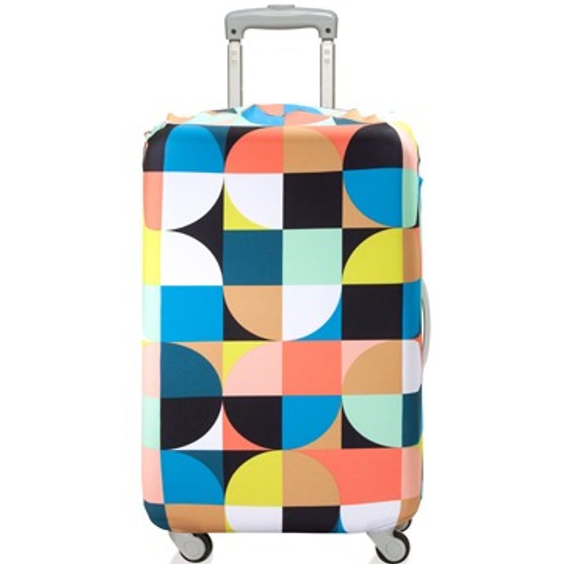 LOQI 行李箱套│圆圈【M 号】 - 行李箱/行李箱保护套 - 其他材质 多色