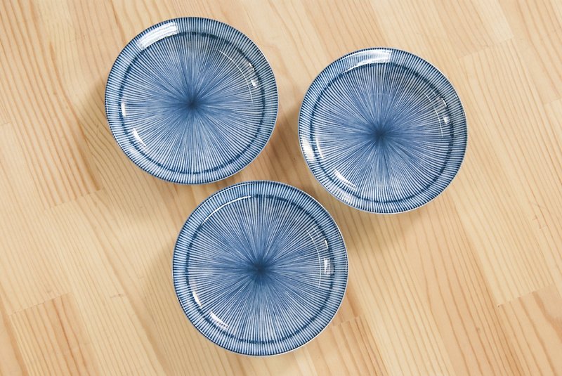 蓝太阳手绘细十草豆皿 4.0 - 厨房用具 - 其他材质 蓝色