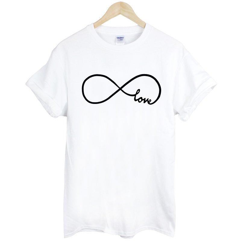 Forever Love-infinity短袖T恤-2色 真爱永存 永恒 爱 设计 文字 - 男装上衣/T 恤 - 其他材质 多色