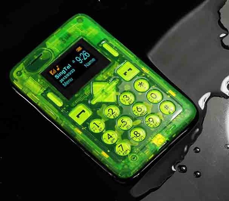 CARD CM1-AQUA 防水蓝牙拨号名片器 (IPX8) (本产品台湾仅适用配对智慧型手机蓝牙拨接使用) - 其他 - 塑料 绿色