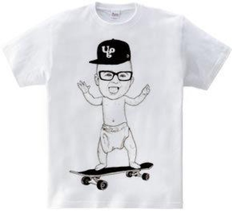 Baby Skateboarder（5.6oz） - 男装上衣/T 恤 - 其他材质 