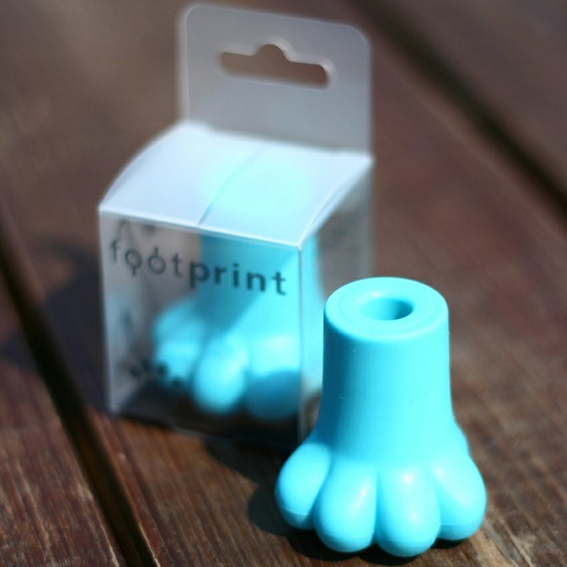 footprint［足迹雨伞脚垫］【映露色】/ L / ( 孔径15.5~18 mm ) - 雨伞/雨衣 - 防水材质 蓝色