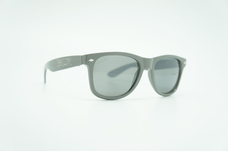 BLR 雷朋款 Eyewear 太阳眼镜 Cement Grey 水泥灰 - 眼镜/眼镜框 - 塑料 灰色