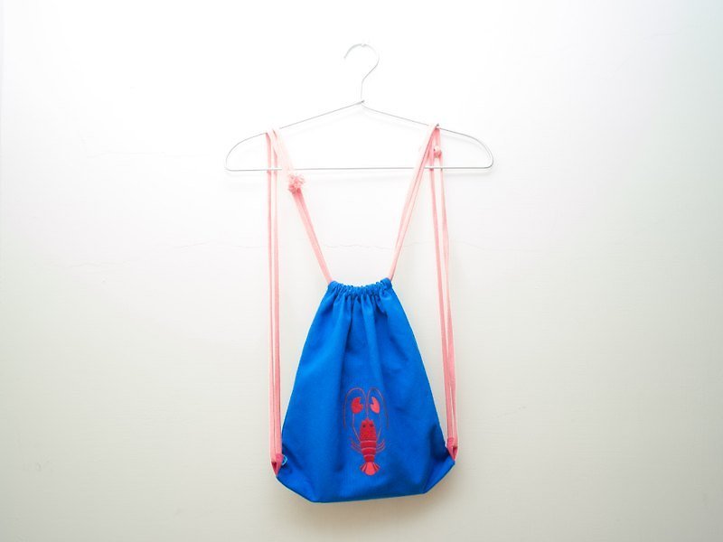 水族箱 / 抽绳包包 - 侧背包/斜挎包 - 其他材质 蓝色