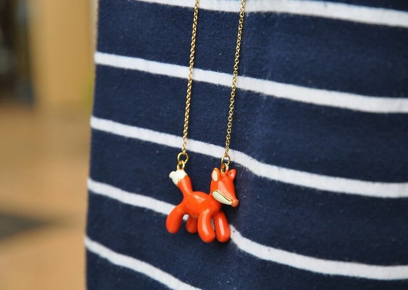 Glorikami 动物园系列－狐狸项链－ - 项链 - 其他材质 橘色