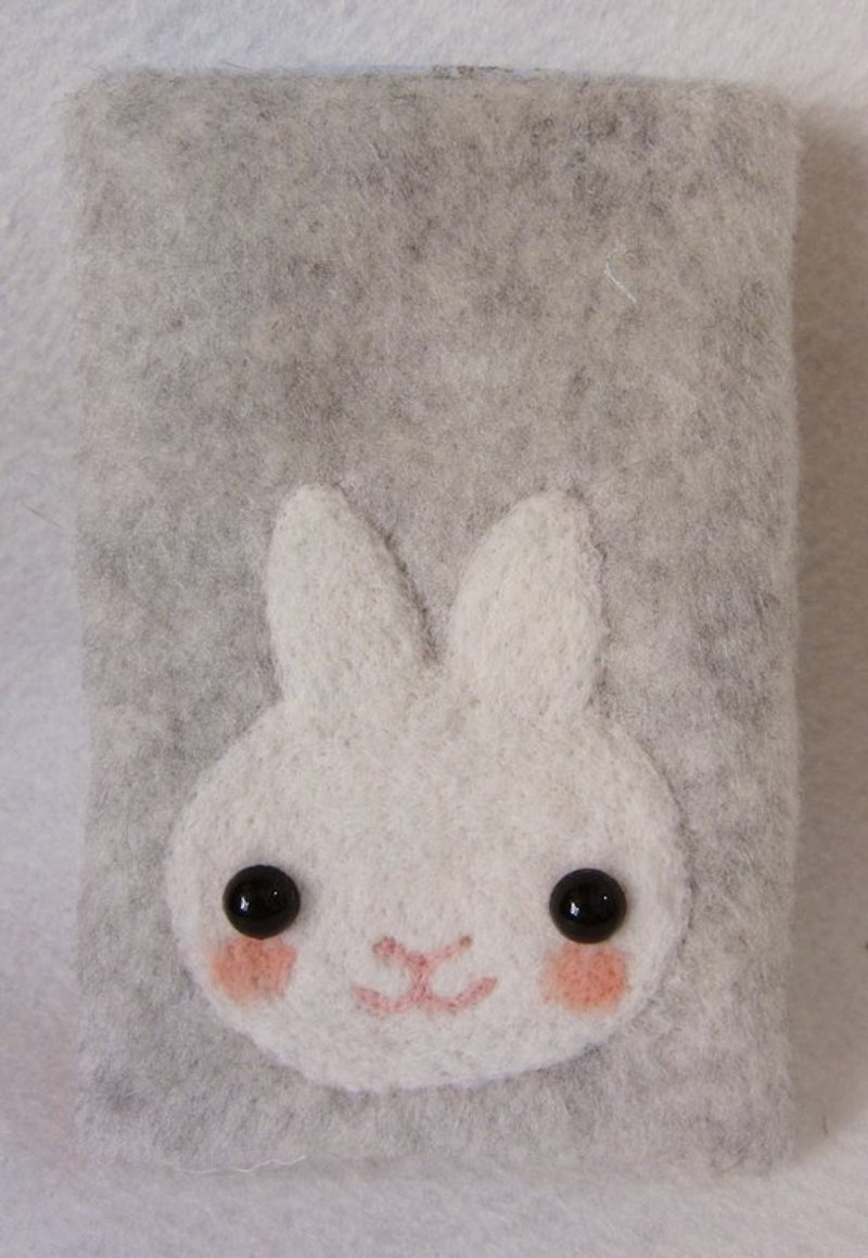 兔宝宝手机套 图案皆为新西兰羊毛 可以订做 颜色可自由搭配 - 其他 - 羊毛 
