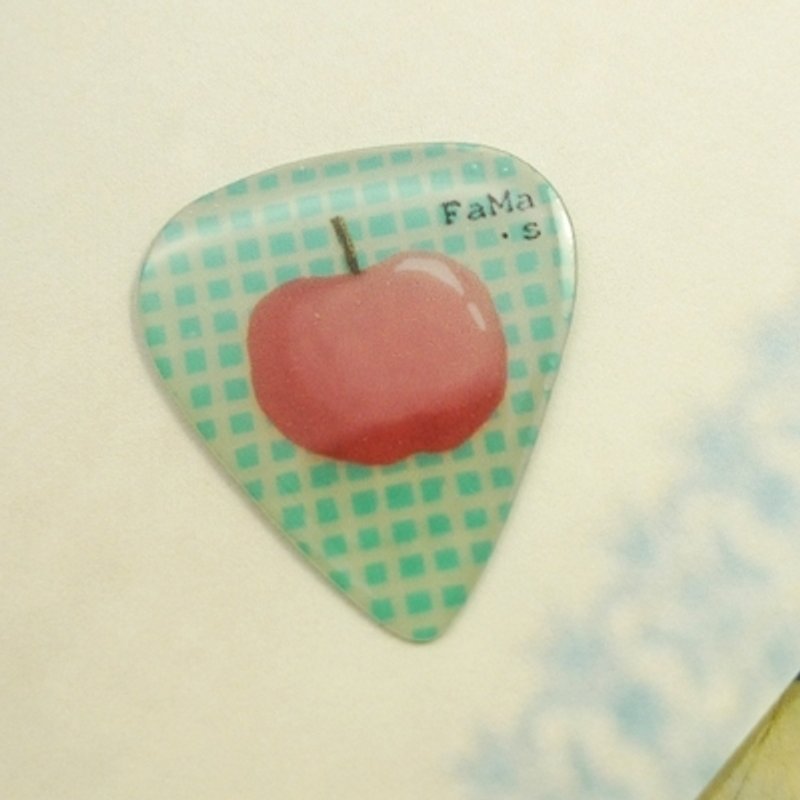 FaMa·s Pick吉他弹片-苹安健康 - 项链 - 塑料 红色