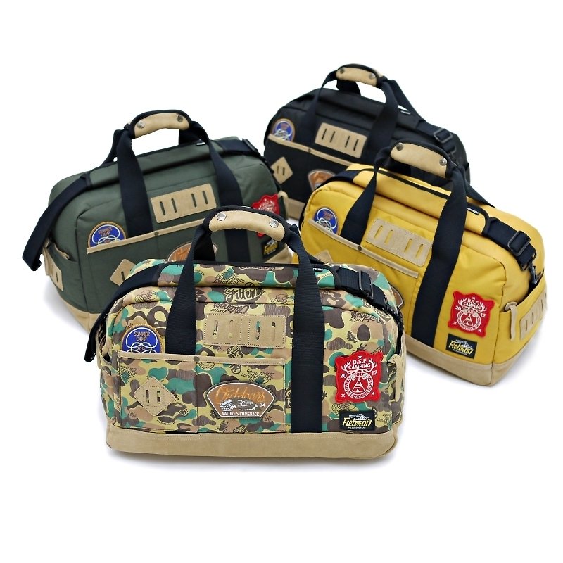 Filter017 - B.S.F.SOLIDARITY TRAVELING BAG团结一致旅行包/袋 - 手提包/手提袋 - 绣线 
