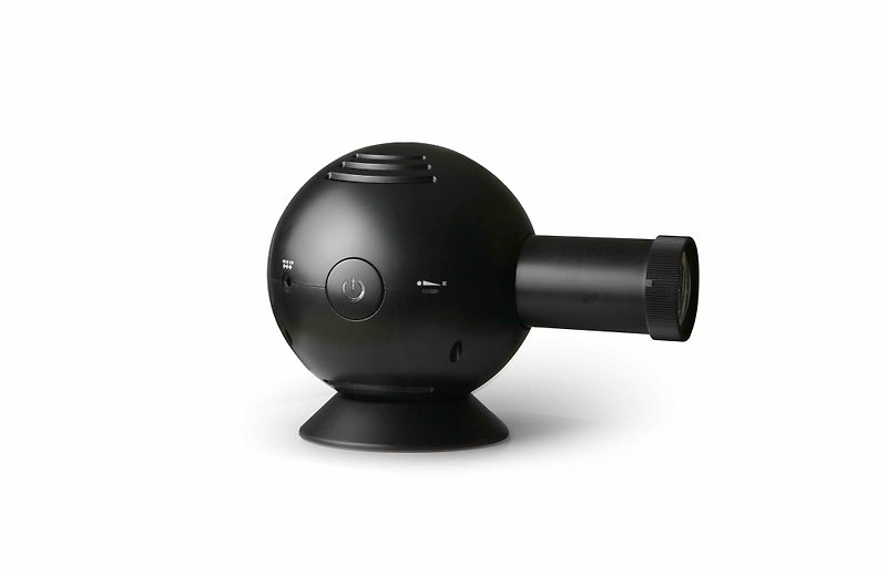 第二代 OVO LED投射钟-黑-阿拉伯数字/罗马纹 - 时钟/闹钟 - 塑料 黑色