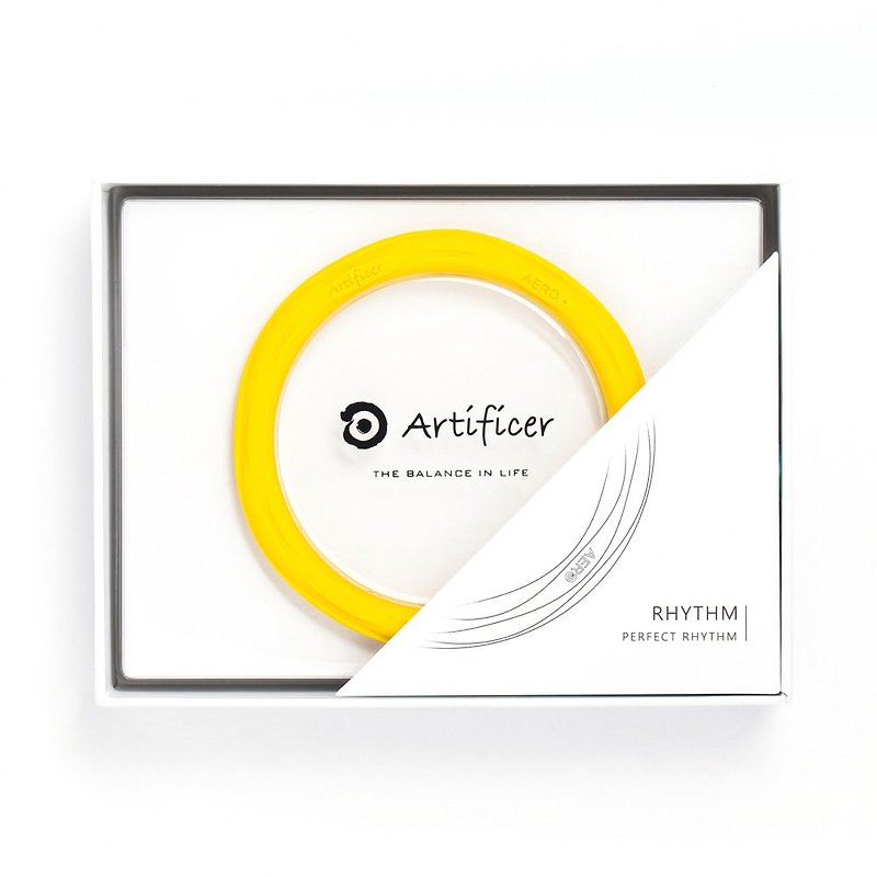【Artificer】Rhythm 健康运动手环 - 黄 - 手链/手环 - 硅胶 黄色