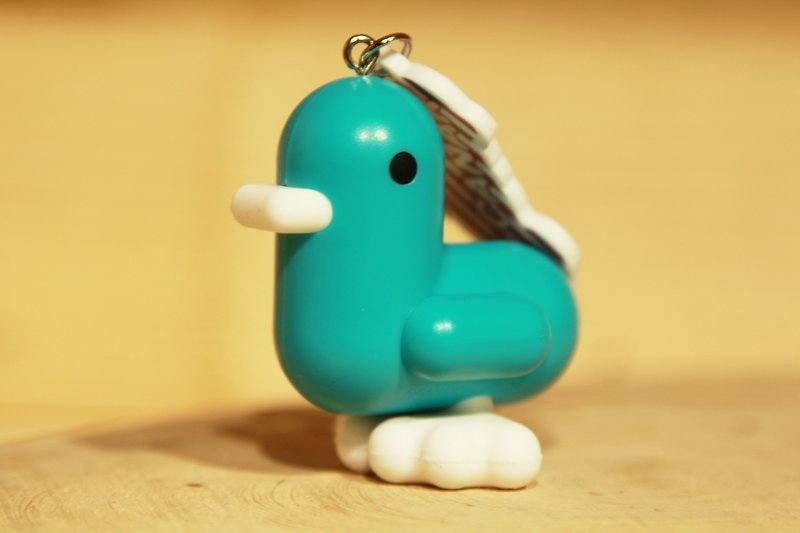 比利时CANAR可爱独家心形小鸭钥匙圈(糖果绿) - 钥匙链/钥匙包 - 塑料 多色