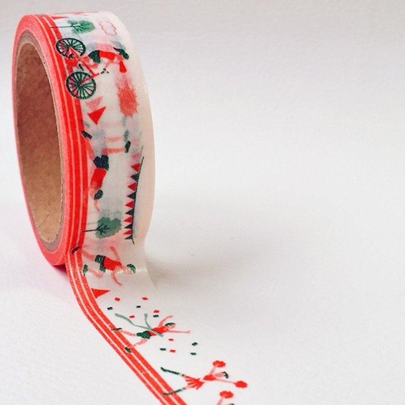 日本 amifa 和纸胶带【运动 (32277)】 - 纸胶带 - 纸 多色
