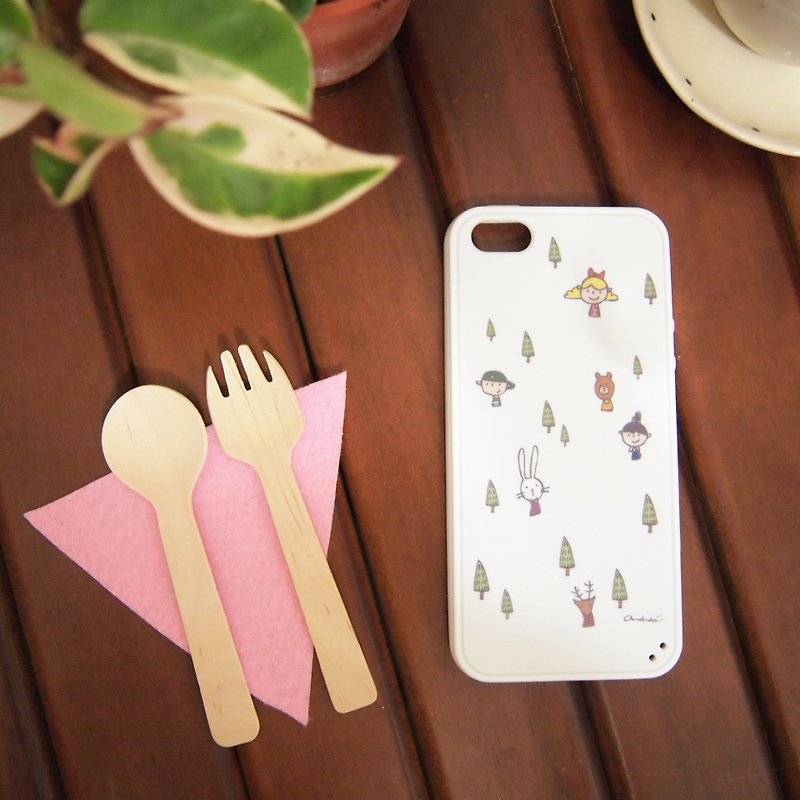 蠢蛋的壳-iphone5手机壳 - 手机壳/手机套 - 塑料 白色