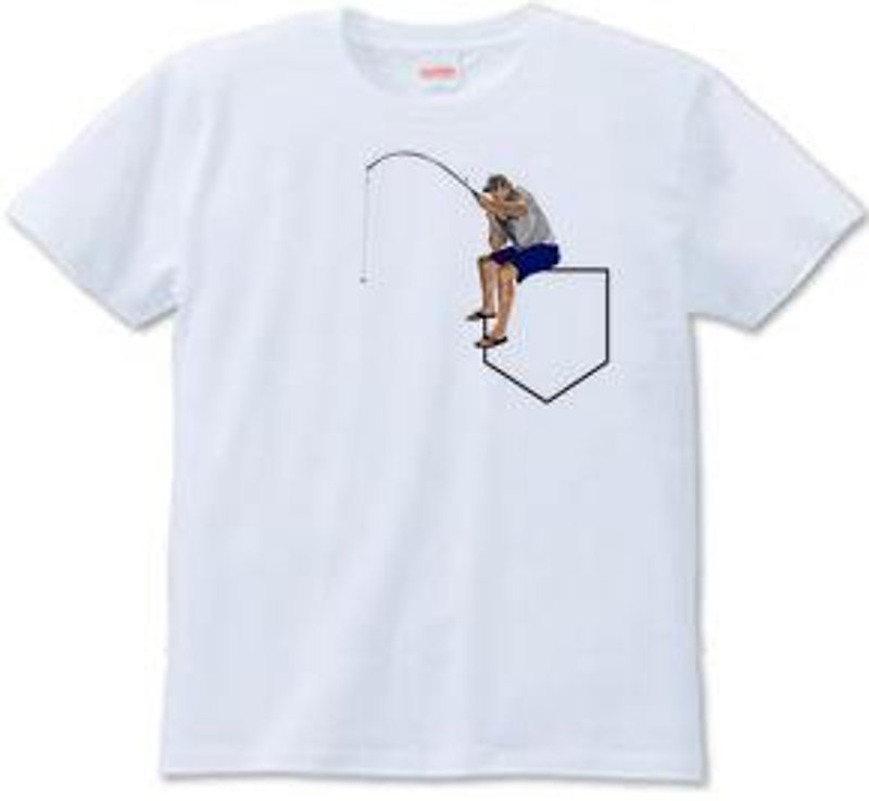 Pocket fishing（6.2oz） - 男装上衣/T 恤 - 其他材质 