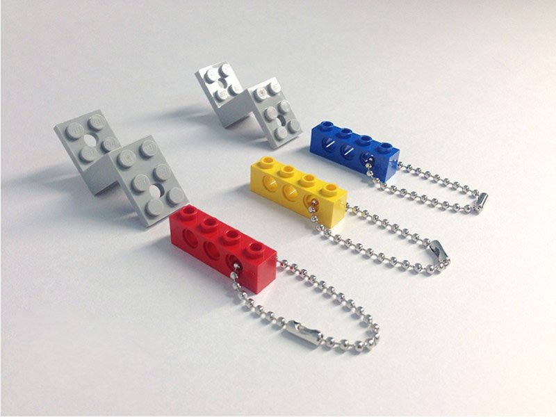 Qubefun 钥匙信件收纳包 #兼容乐高LEGO #独家贩售 - 收纳用品 - 塑料 多色
