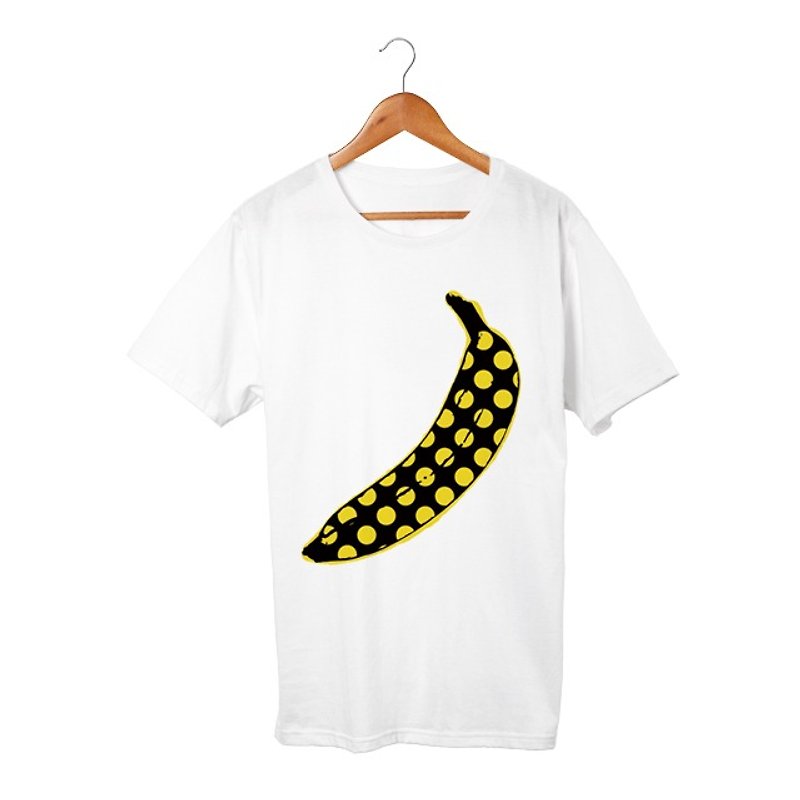 ドットバナナ T-shirt - 中性连帽卫衣/T 恤 - 棉．麻 