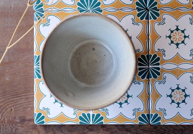 复古瓷砖 ◘ 陶瓷杯垫 - 杯垫 - 其他材质 橘色