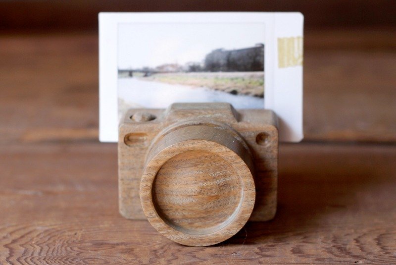 手工木制微型相机▣ 绿檀木名片照片夹 - 相簿/相册 - 木头 绿色