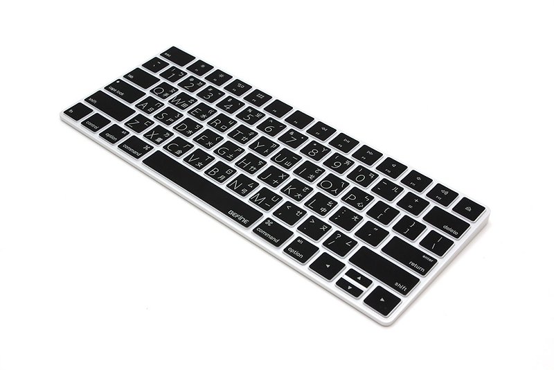 BEFINE Magic Keyboard中文键盘保护膜-黑底白字(8809402591022) - 平板/电脑保护壳 - 其他材质 黑色