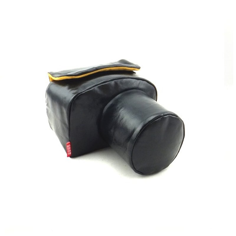 相机包 （为你的相机）量机定制 个性手工 优质羊皮真皮 黑色008 - 相机包/相机袋 - 真皮 黑色
