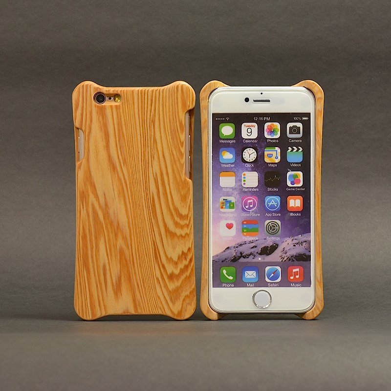 WKidea iPhone 6/6S Plus 5.5寸 木作壳_台湾桧木 - 手机壳/手机套 - 木头 咖啡色