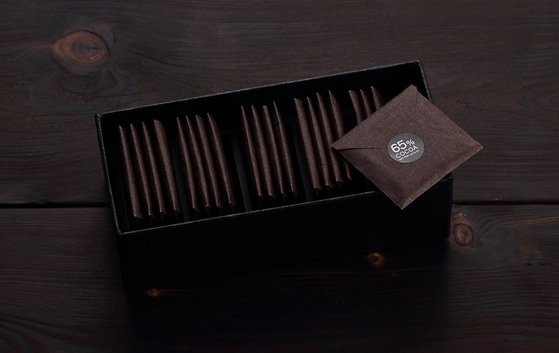 65%经典巧克力薄片 【黑方巧克力】 - 巧克力 - 新鲜食材 