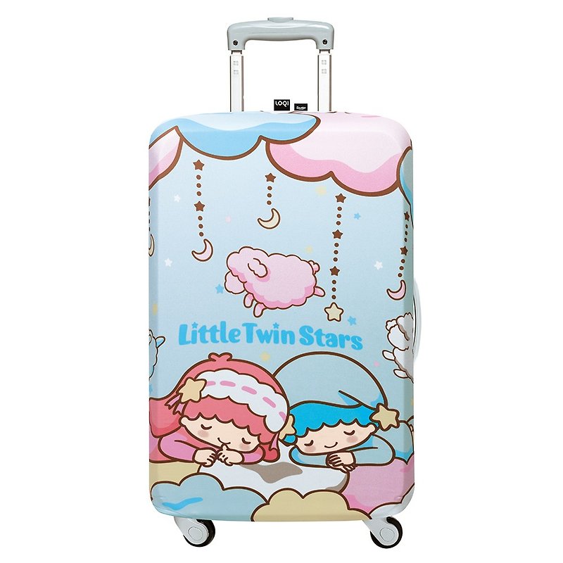 LOQI 行李箱外套／双子星白日梦 【M号】 - 行李箱/行李箱保护套 - 塑料 蓝色